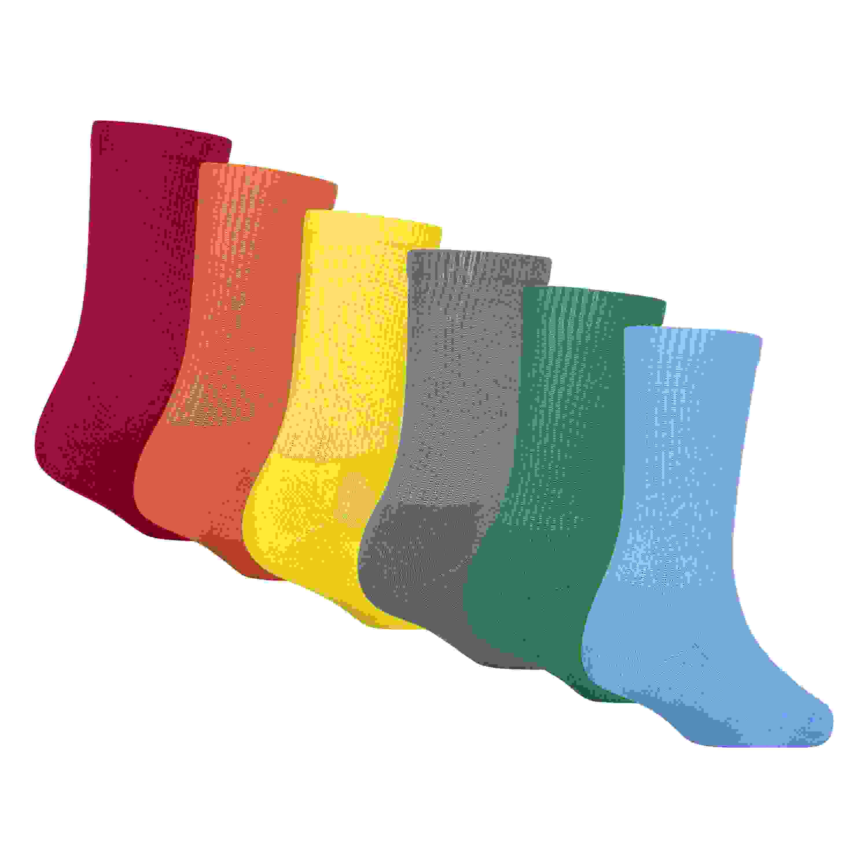 Jordan Retro 6-Pack Youth Multi-Color Crew Socks